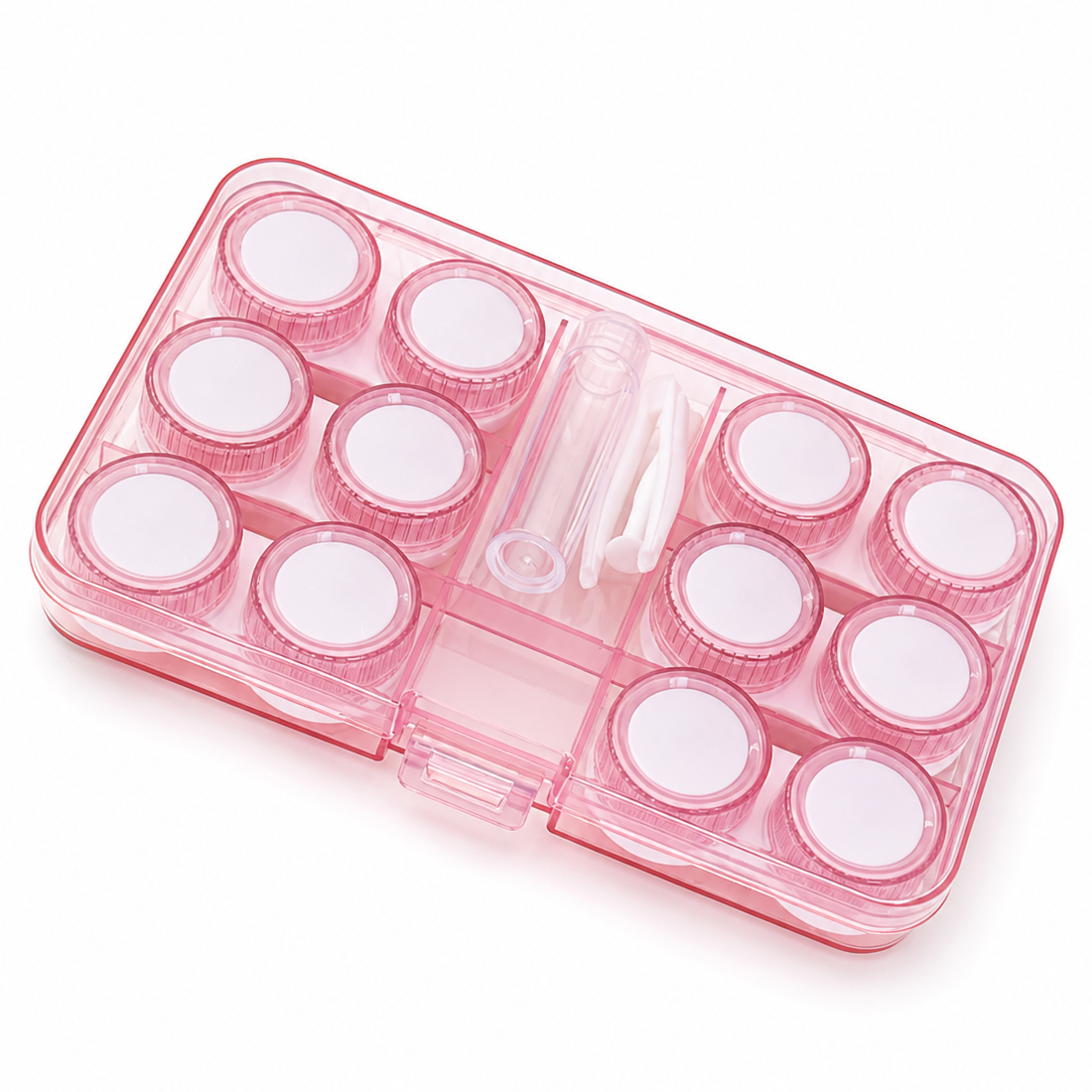 6-en-1 Étui à lentilles